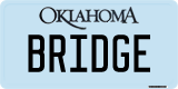 Oklahoma, Vanity Plates