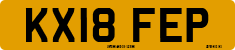 License plate of the United Kingdom, 2001 year system