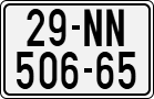 License plate of Vietnam, Diplomatic