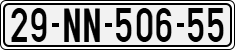 License plate of Vietnam, Diplomatic