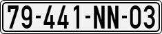 License plate of Vietnam, Diplomatic