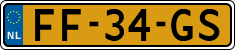 License plate of the Netherlands, Cars