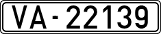 License plates of Spain, 1900 year series
