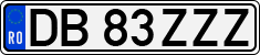 License plate of Romania, Regular plates
