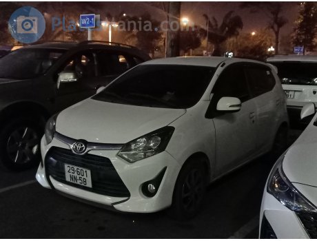 29-601-NN-58, Toyota Wigo