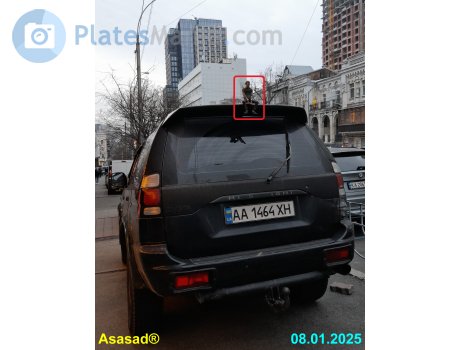 AA 1464 XH, Mitsubishi Pajero Sport
