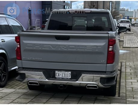 CA-13117, Chevrolet Silverado