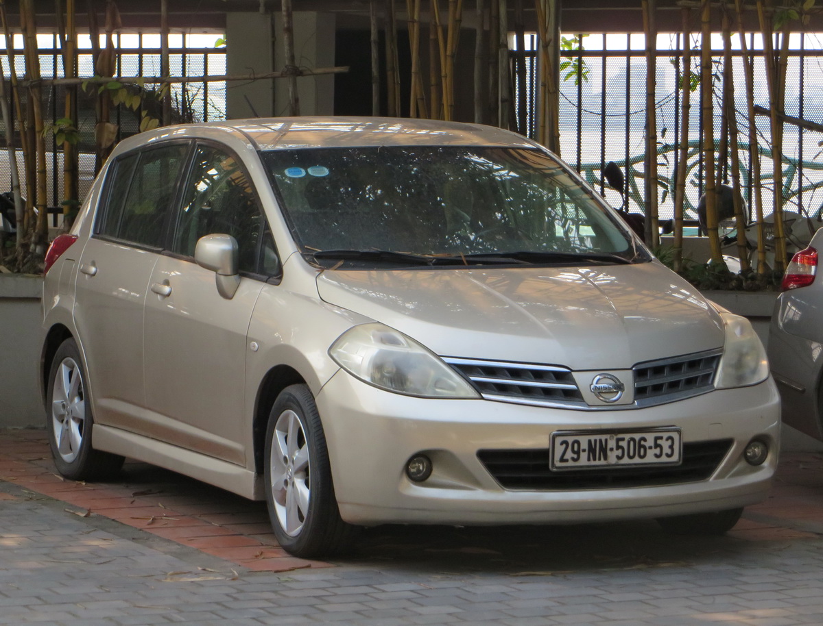 29-NN-506-53, Nissan Tiida 1st gen Hatch (C11), 2004–2012
