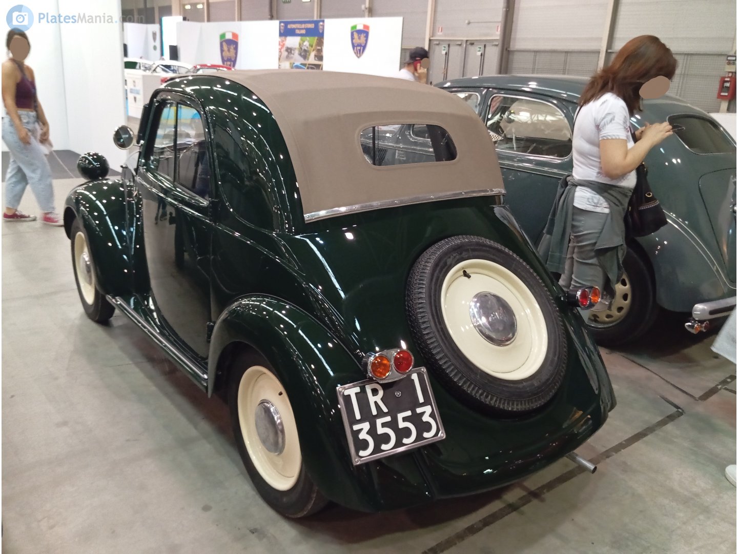 TR 13553, FIAT 500 500A/B 'Topolino', 1936–1949