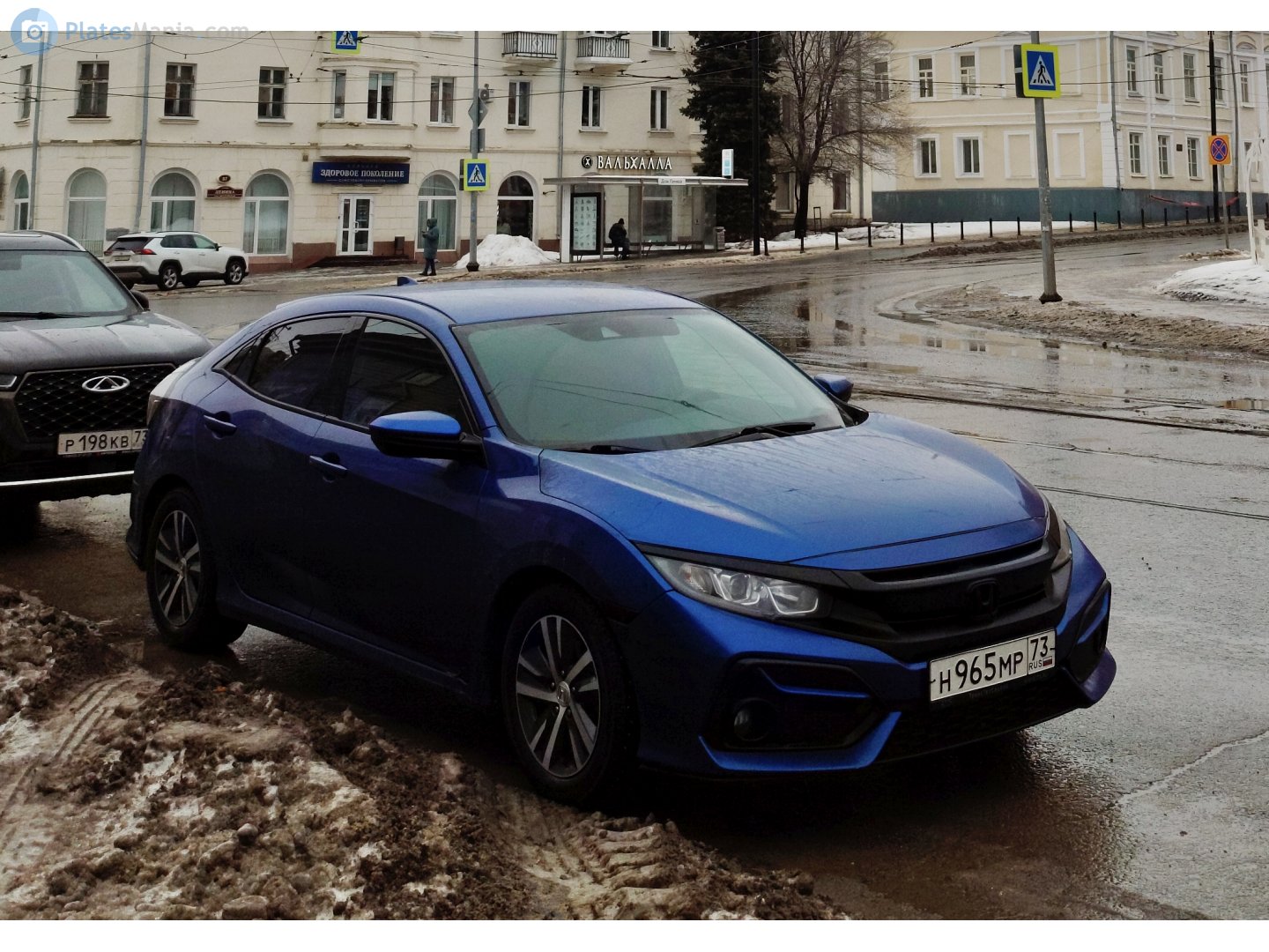 н 965 мр 73, Honda Civic 10th gen Hatch (FK), 2016–2022