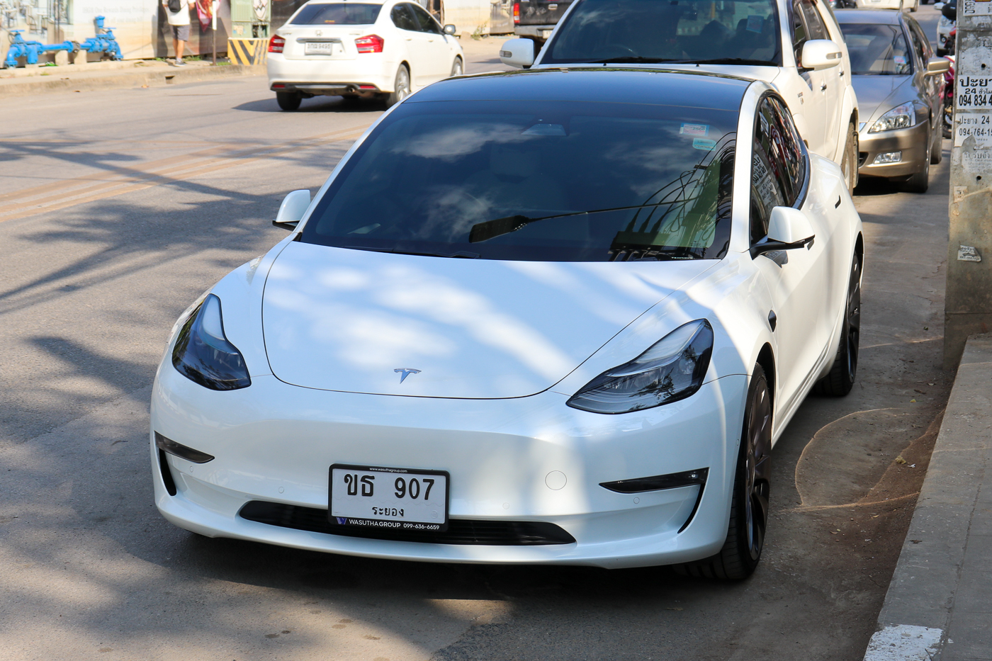 ขธ 907, Tesla Model 3 1st gen (5YJ3), 2017–2023
