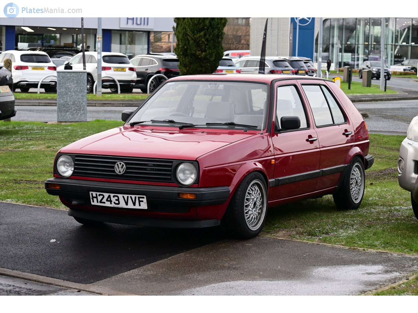 H243VVF, Volkswagen Golf 2nd gen 5-door Hatch (19/1G), 1983–1992