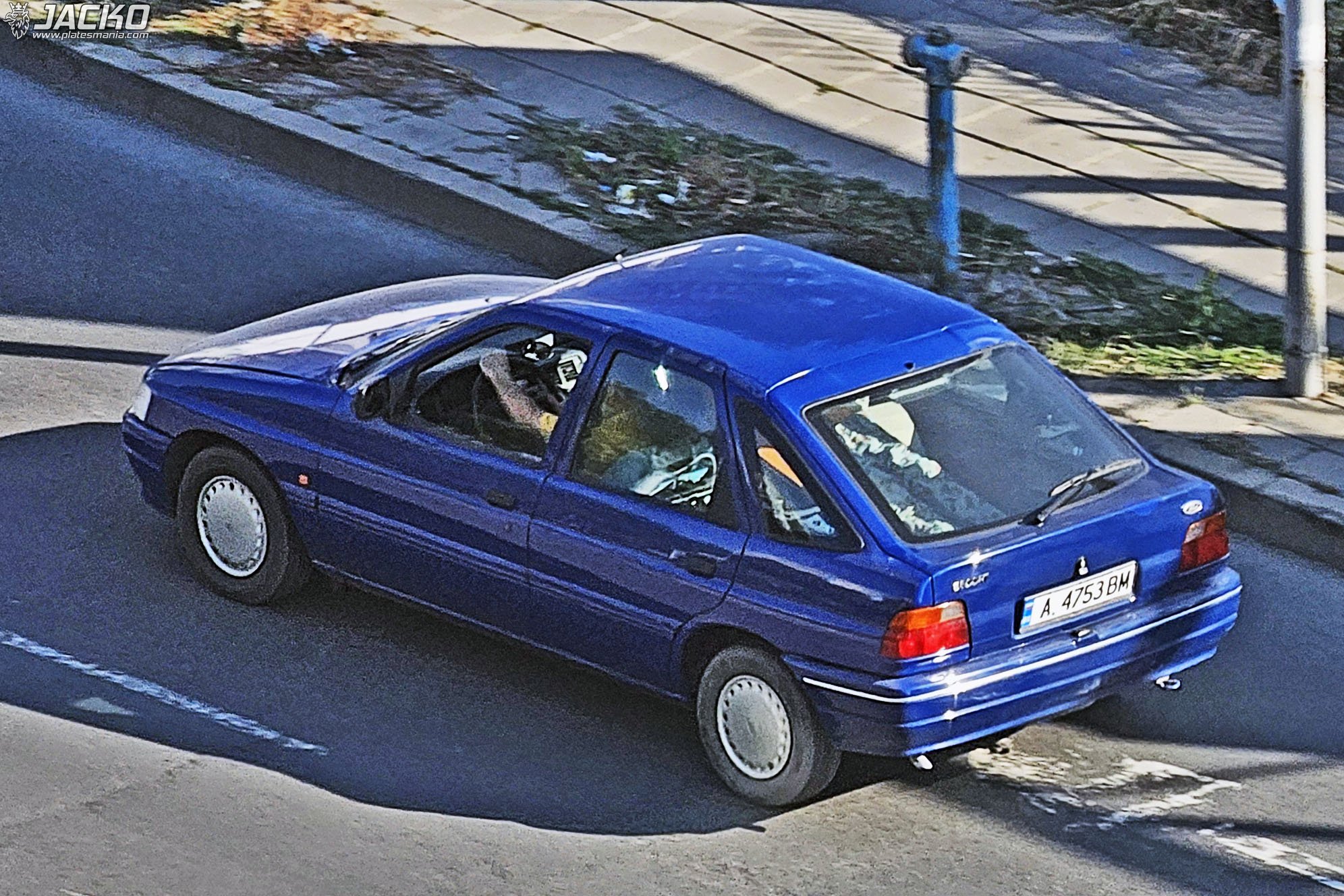 A 4753 BM, Ford Escort 5th gen 5-door Hatch (AAL; Global-market), 1990–1995 (–1996 for LATAM-market)