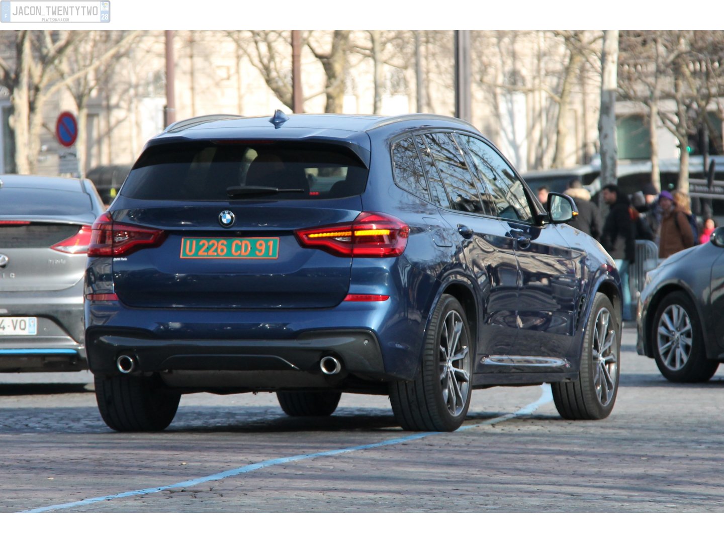 U 226 CD 91, BMW X3 3rd gen (G01), 2017–2021