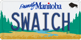 Manitoba, Vanity Plates
