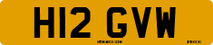 License plate of the United Kingdom, 1983 year system