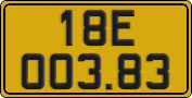 License plate of Vietnam, Commercial vehicles