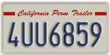 California, Trailers (1AB2345)