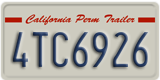 California, Trailers (1AB2345)