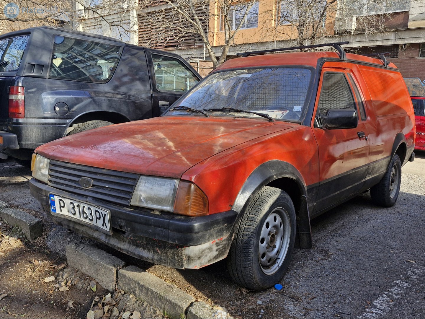 P 3163 PX, Ford Escort 3rd gen (Express) Van (AVD; Global-market), 1981–1986