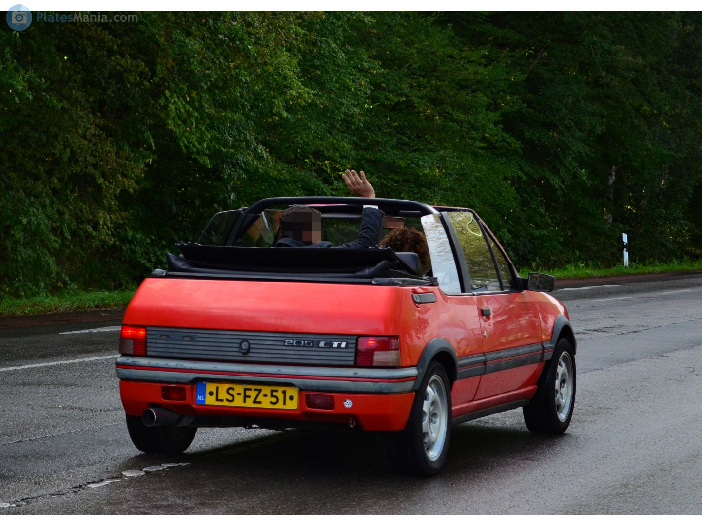 LS-FZ-51, Peugeot 205 1st gen Cabriolet (20D), 1986–1994