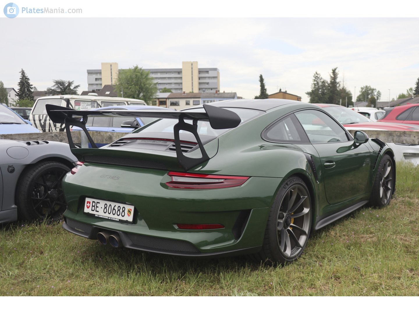 BE 80688, Porsche 911 7th gen Coupé (991.2), facelift, 2015–2019