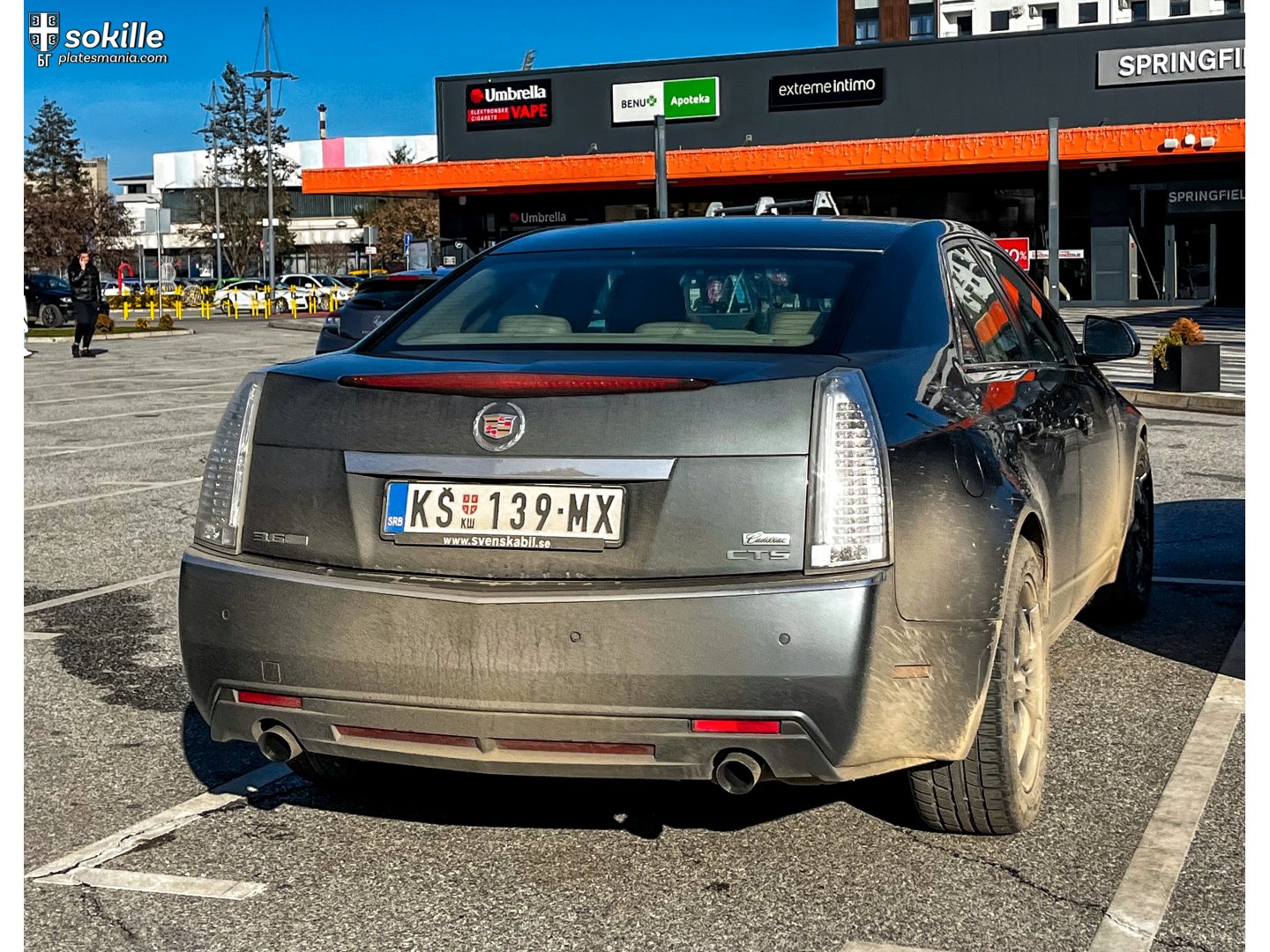 KŠ 139-MX, Cadillac CTS 2nd gen Sedan (Sigma II), 2007–2013
