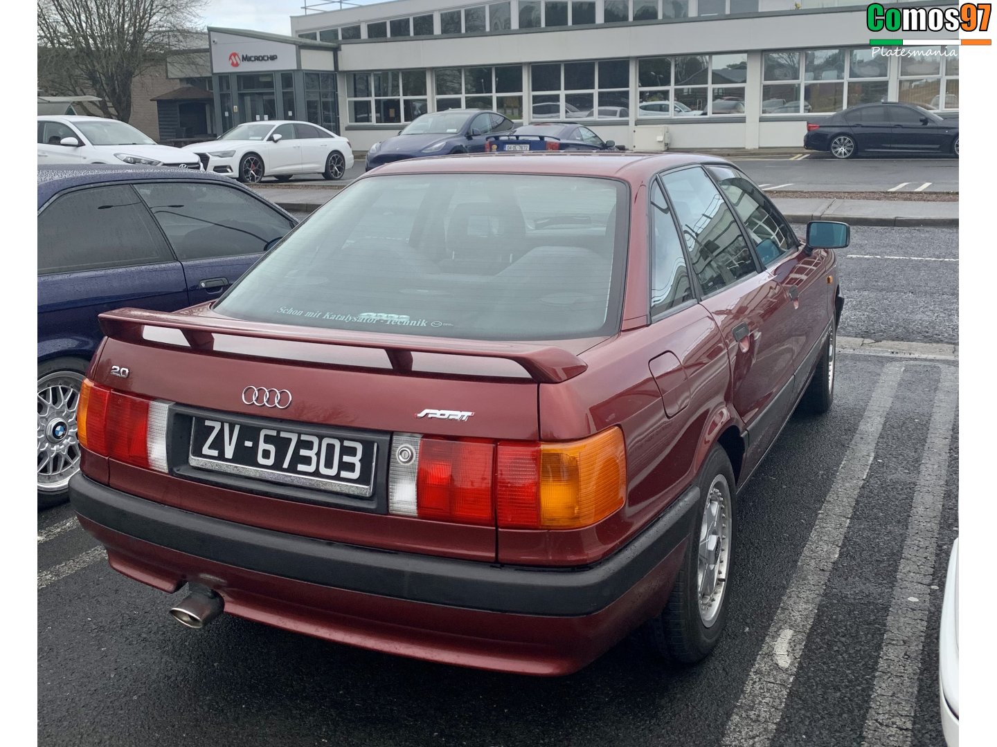 ZV 67303, Audi 80 3rd gen (B3/89), 1986–1991