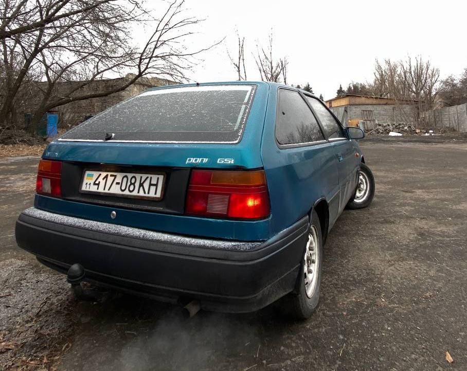 11 417-08 KH, Hyundai Pony 4th gen 3-door Hatch (X2; EU-market), facelift, 1991–1994