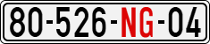 License plate of Vietnam, Diplomatic