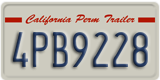 California, Trailers (1AB2345)