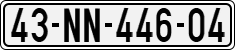 License plate of Vietnam, Diplomatic