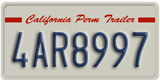 California, Trailers (1AB2345)
