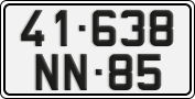 License plate of Vietnam, Diplomatic