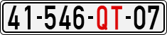 License plate of Vietnam, Diplomatic