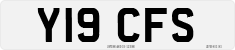 License plate of the United Kingdom, 1983 year system