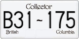 British Columbia, Collector (B12-345/1M2-345)