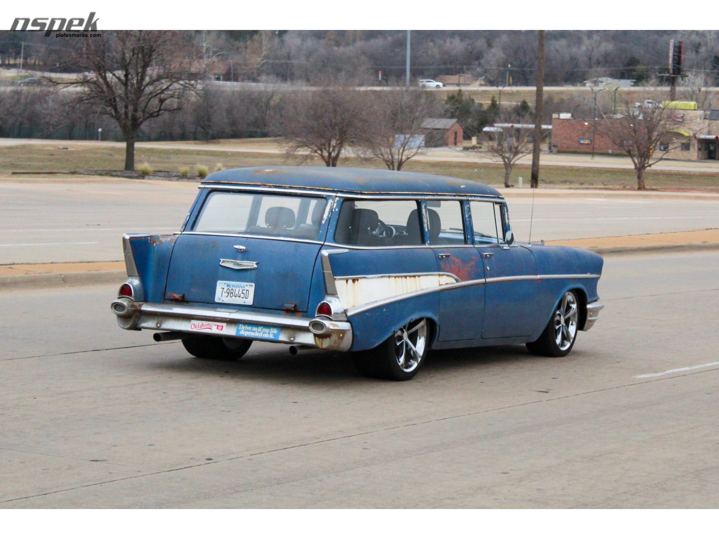 7-98445D, Chevrolet 210 2nd gen 1957 5-door Station Wagon (2119-1062; A-body), 2nd facelift, 1956–1957