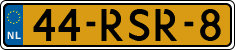 License plate of the Netherlands, Cars