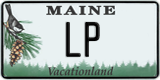 Maine, Vanity Plates