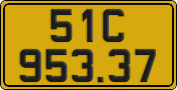 License plate of Vietnam, Commercial vehicles