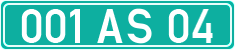 License plate of Georgia, Diplomatic
