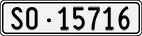 License plate of Switzerland, Cars