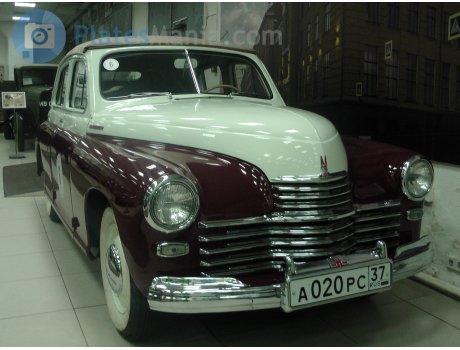 а020рс37, GAZ 20 Победа