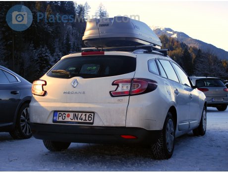 PG JN416, Renault Mégane