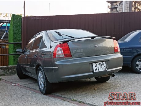 в158нт193, Kia Spectra