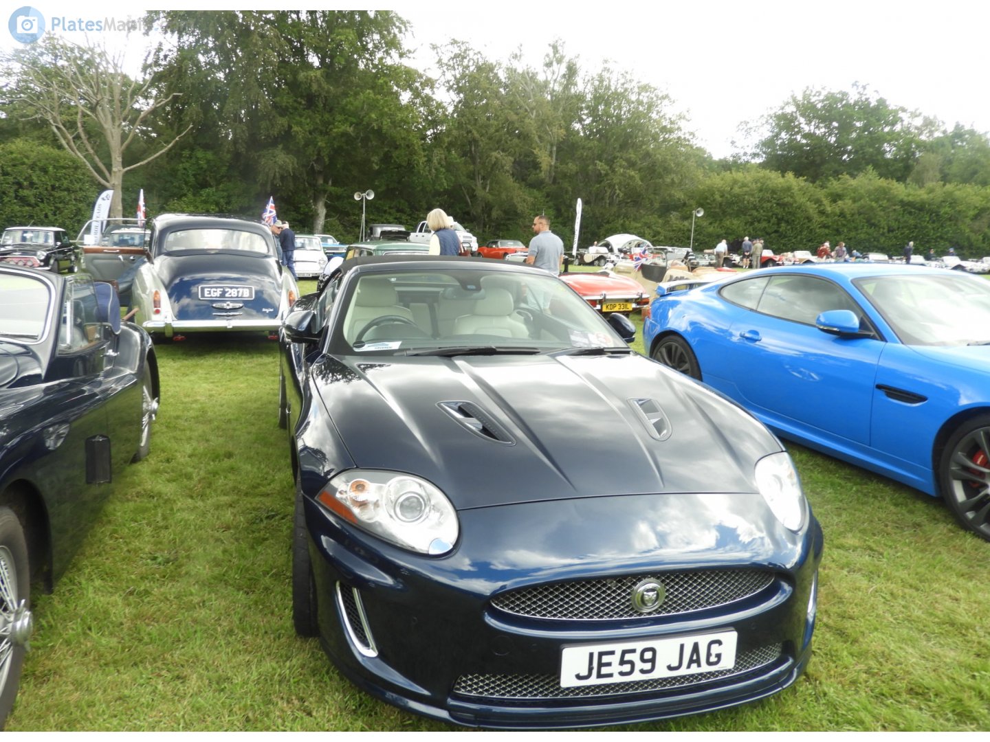 JE59JAG, Jaguar XKR 2nd gen Convertible (X150), 2007–2014