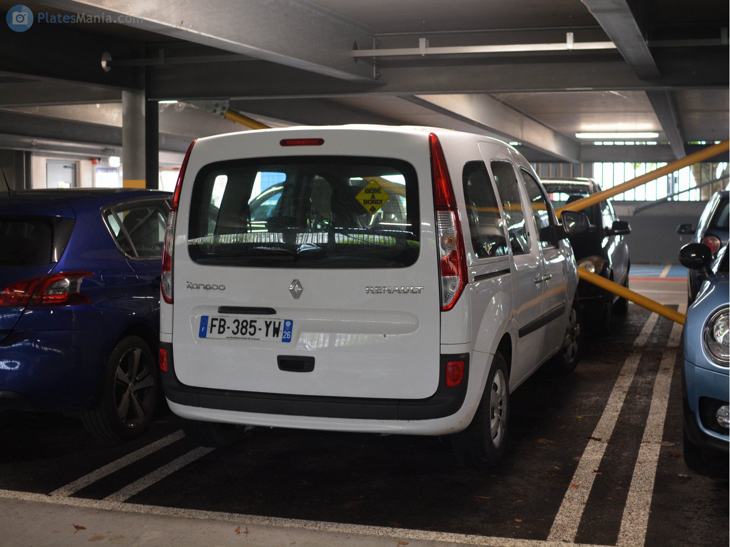 FB-385-YW, Renault Kangoo 2nd gen (K61/F61; Global-market), facelift, 2013–2021