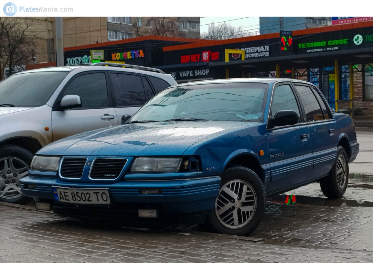 AE 8502 TO, Pontiac Grand Am 3rd gen 4-door Sedan (N-body), 1984–1991