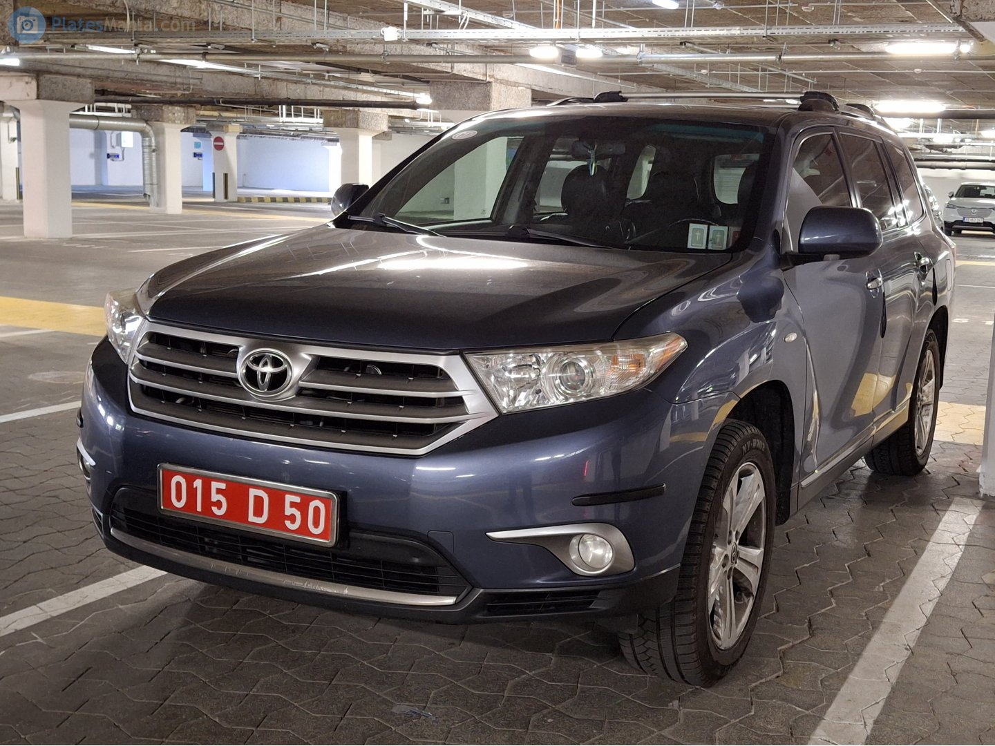 015 D 50, Toyota Highlander 2nd gen (XU40), facelift, 2010–2013